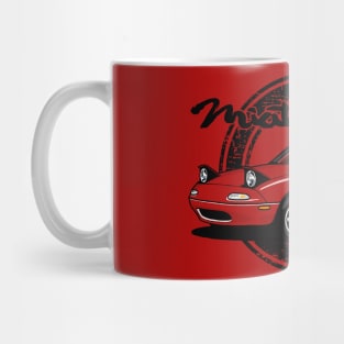 Mi drawing of the iconic NA roadster Mug